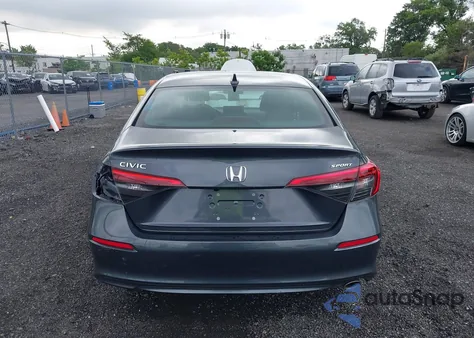 2022 Honda Civic Sport from USA, damaged, VIN 2HGFE2F51NH597447